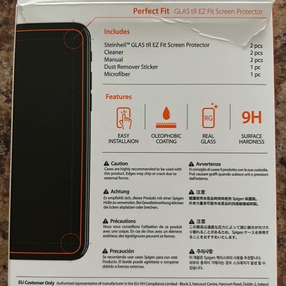 Glas tR EX Fit iPhone 8 Plus Screen Protector 2-Pack - Picture 5 of 5